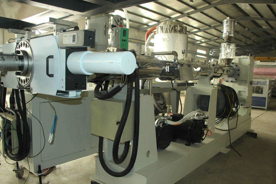 High Capacity PP PE PC Hollow Sheet Extrusion Line Low Noise Customized
