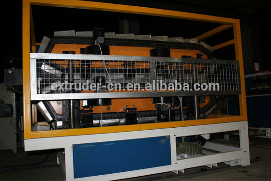 PLC Control PVC Sheet Extrusion Line Corrugated Roof Sheet Extrusion Line