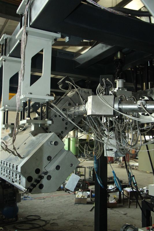 PC PMMA Solid Sheet Extrusion Line 120/35 1220-2100mm Sheet Width